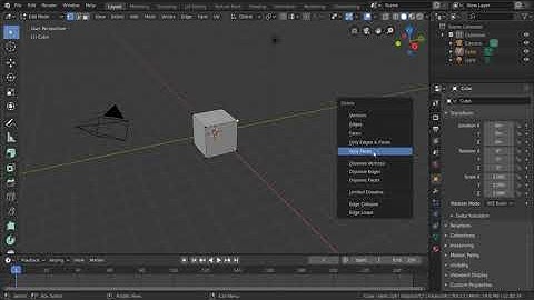 Add & Delete - Blender Fundamentals - Part 4
