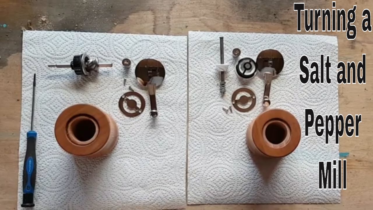 Turning a Salt and Pepper Mill YouTube