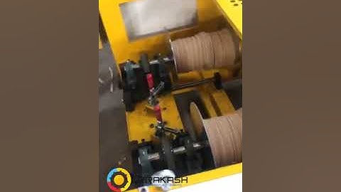Twisted Rope Paper Making Machine | Paper Bag Making Machine with Rope Handle | Fully Automatic