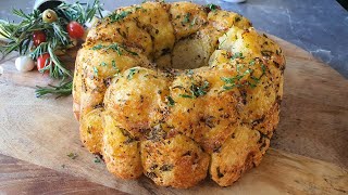 Monkey Bread | A Delicious Savory Monkey Bread Recipe