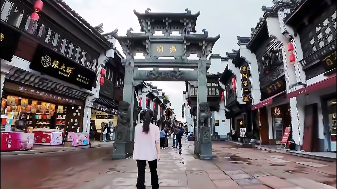 文化中国行 安徽屯溪老街：穿越时光 品味徽韵
