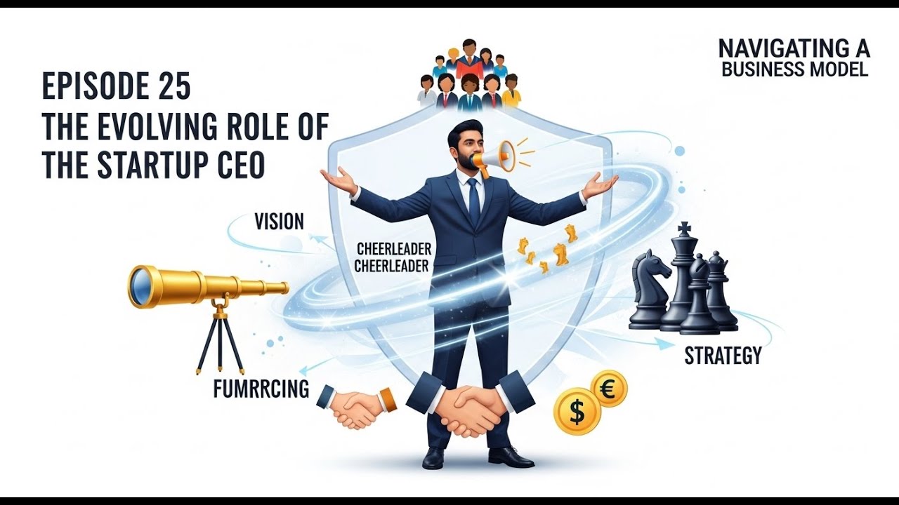 Episode 25  The Evolving Role of the Startup CEO