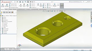 Basic 3D CAD : Exercise 2-1 [Part] - SolidWorks tutorials EXERCISES