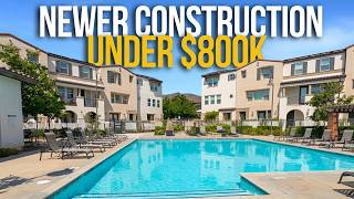 Newer Construction Foothill Collection Glendora Homes Under $800K #homesforsale