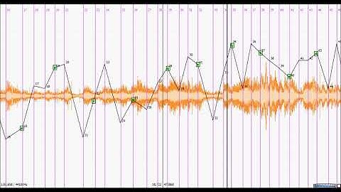 Media Example 4.7: Sonic Visualiser capture of Figure 4.21 (Chopin/Cortot)
