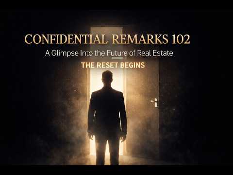 Video thumbnail for The Reset Begins: A Glimpse Into the Future of Real Estate.