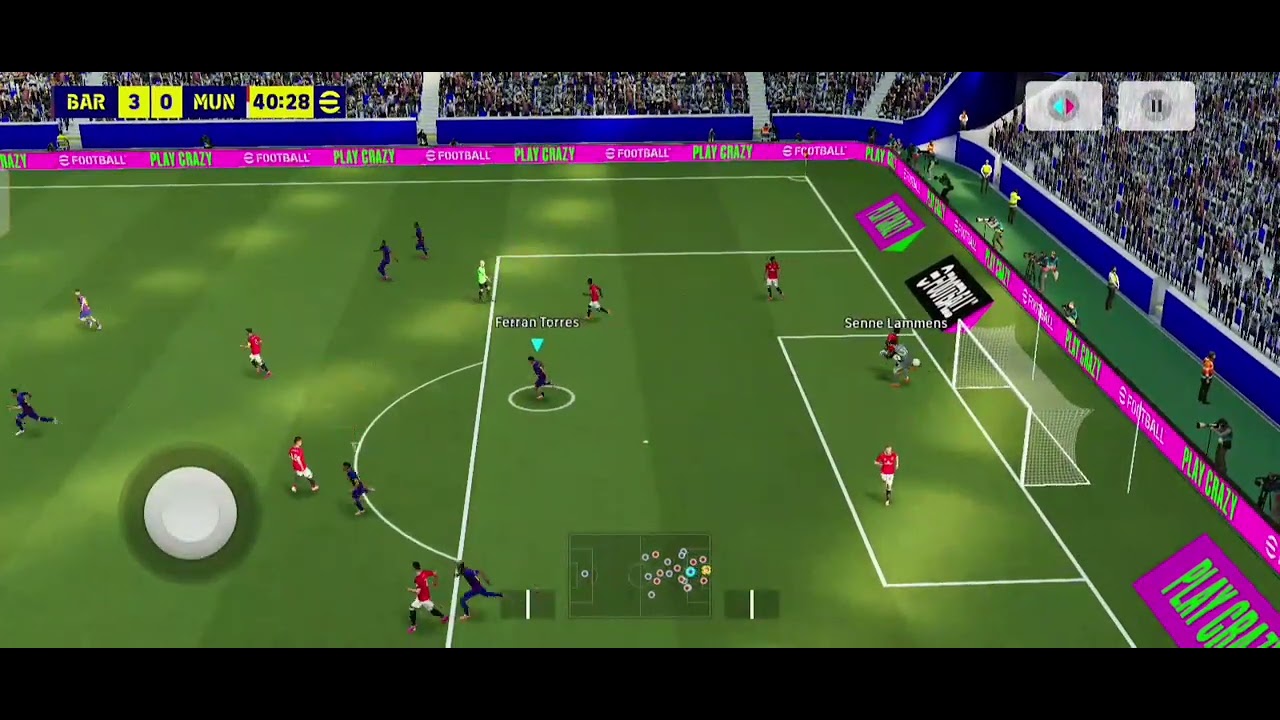 eFootball Gameplay – standard Graphics on UNISOC Chipset