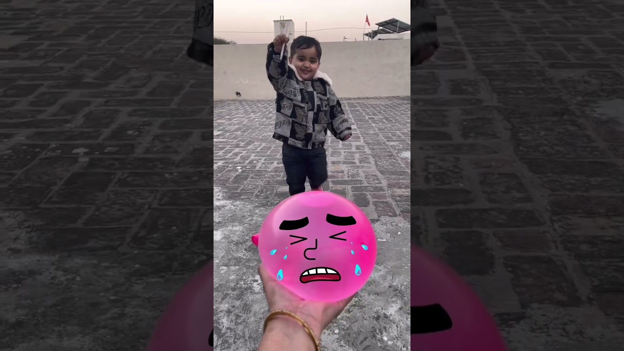 Anaya Popping Crying Water Balloon