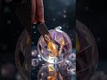 Silver Knife Slices Multifaceted Crystal Orb Sound Effect Soundeffect Sound 