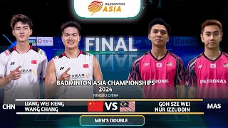 Liang Wei Keng / Wang Chang (CHN) Vs Goh Sze Fei / Nur Izzuddin (MAS) | FINAL | BAC 2024