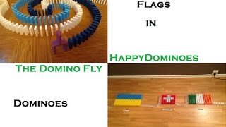 Flags in Dominoes (HappyDominoes & The Domino Fly)