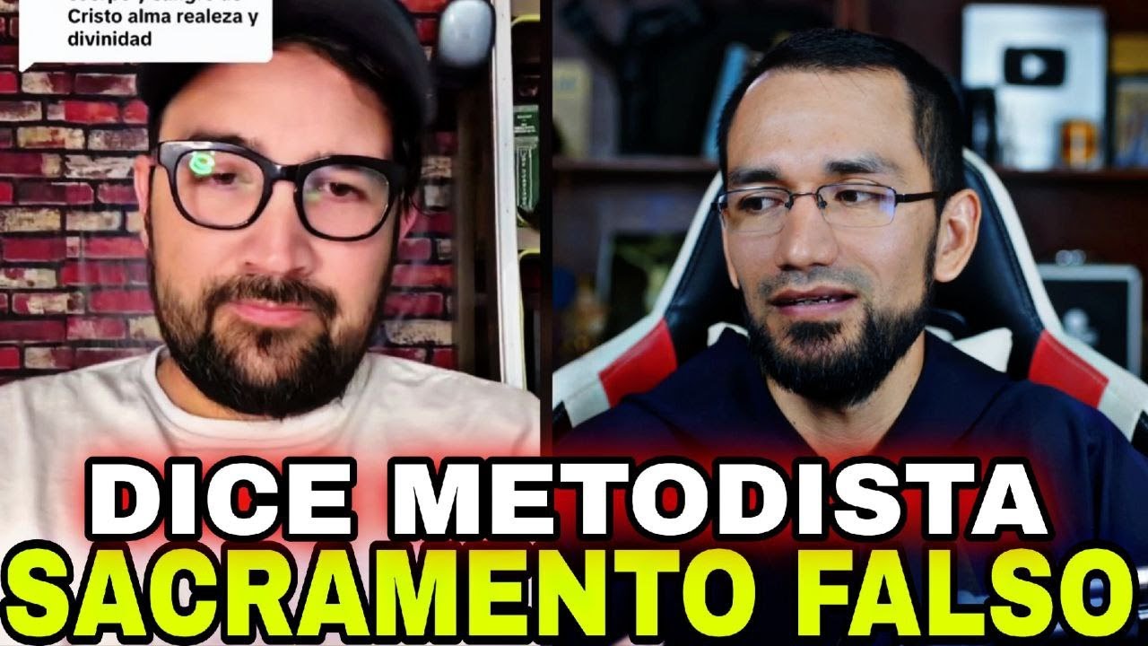 METODISTA🔺Católicos: FALSO Sacramento 👉Sacerdote reacciona a Edgar Pacheco