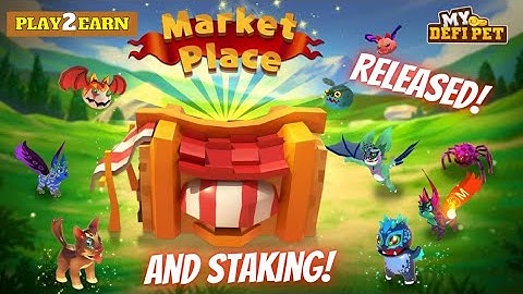 Released in August Marketplace Staking PvP Play to Earn My Defi Pet Roadmap