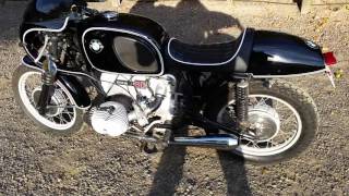 BMW R75/5 cafe racer after engine break in.