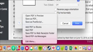Creating a pdf file on mac is really easy, and you can quickly easily
convert virtually any document to or create one from scratch. how a...