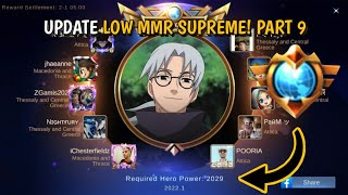 Update Low Mmr Auto Supreme Part 9 Fake Gps Mobile Legends