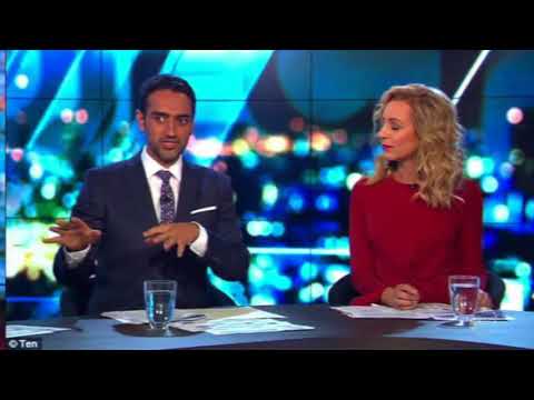 'Why is this clown still on air?' Waleed Aly is slammed for 'mansplaining' to a fellow panellist