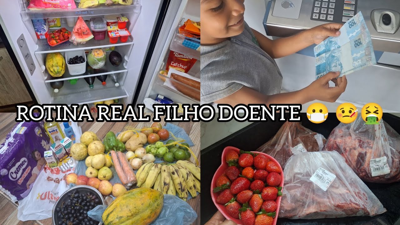 Ele adoeceu!🤮corri na farmácia e mostro tudo para vocês.