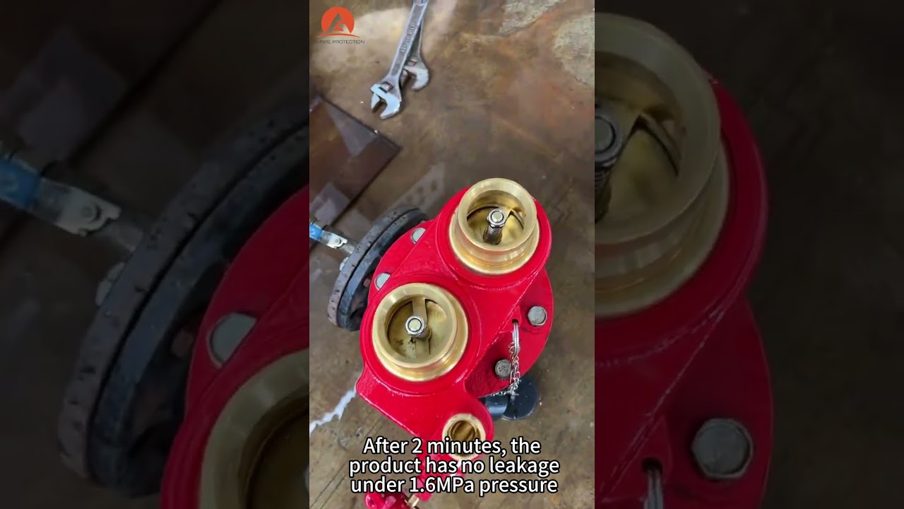 2 way breeching inlet