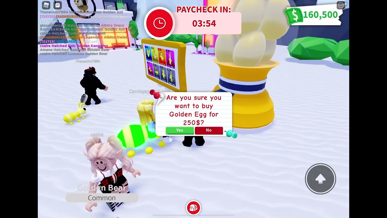 Opening Golden eggs!