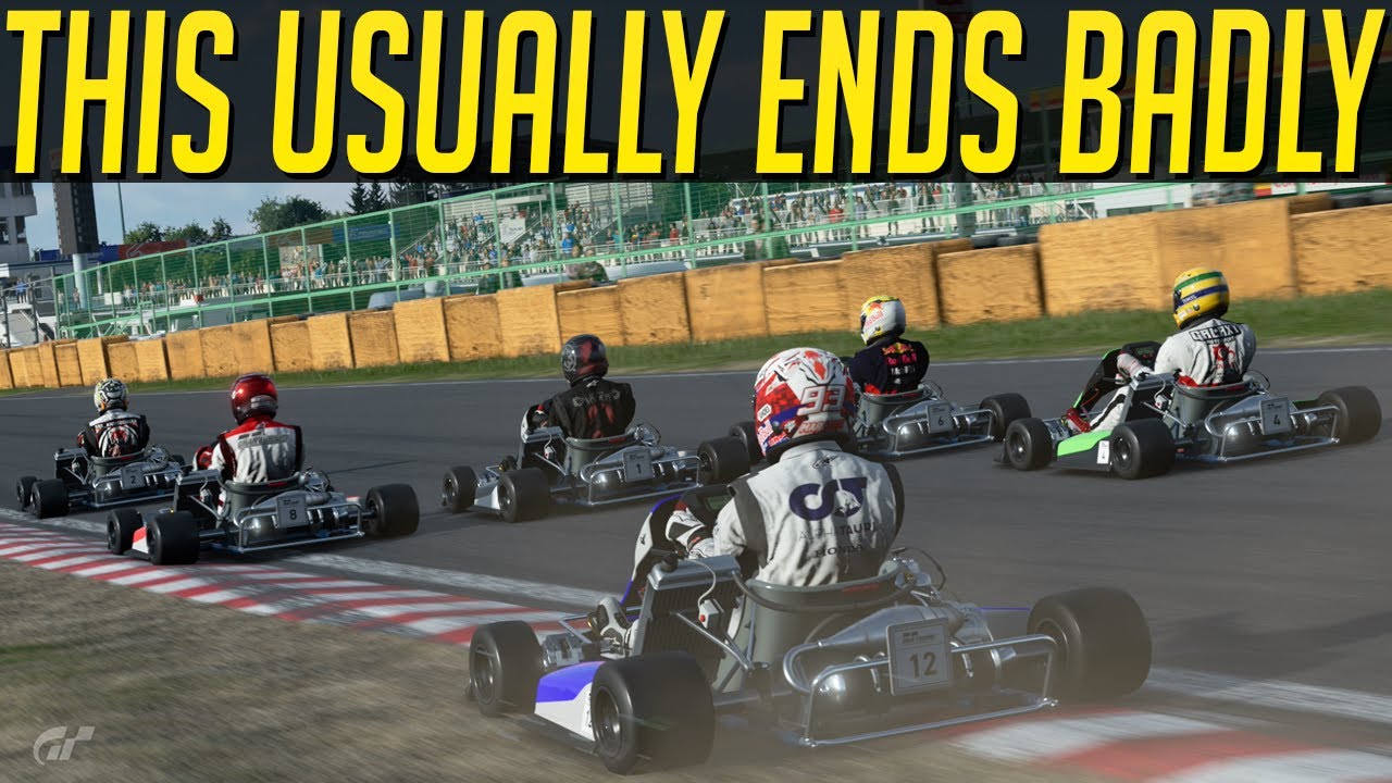 Gran Turismo Sport: Kart Racing Seems To End Badly For Me Gran Turismo Sport: Kart Racing Seems To End Badly For Me