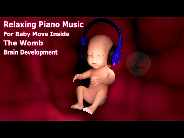 🎵🎵 Pregnancy Music to Make Baby Kick Inside The Womb 🧠👶🏻  🎵🎵 class=