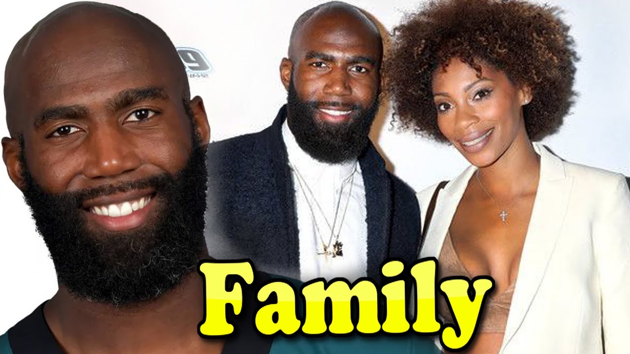 Malcolm Jenkins Family With Daughter and Wife Morrisa Jenkins 2020
