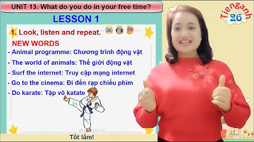 Unit 13 .What do you do in your free time? - Lesson 1
