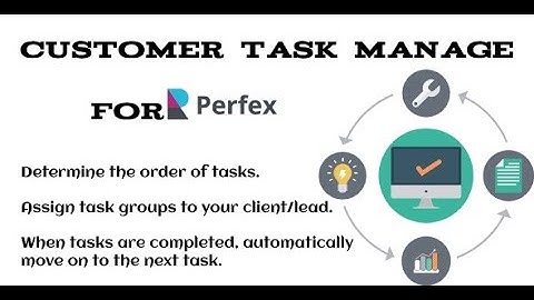 Customer Task Manage Module For Perfex CRM