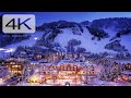 Aspen colorado cinematic walking tour through the christmas decorated famous ski town 4k