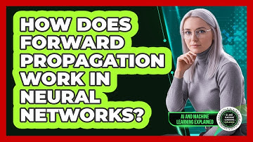 How Does Forward Propagation Work In Neural Networks?