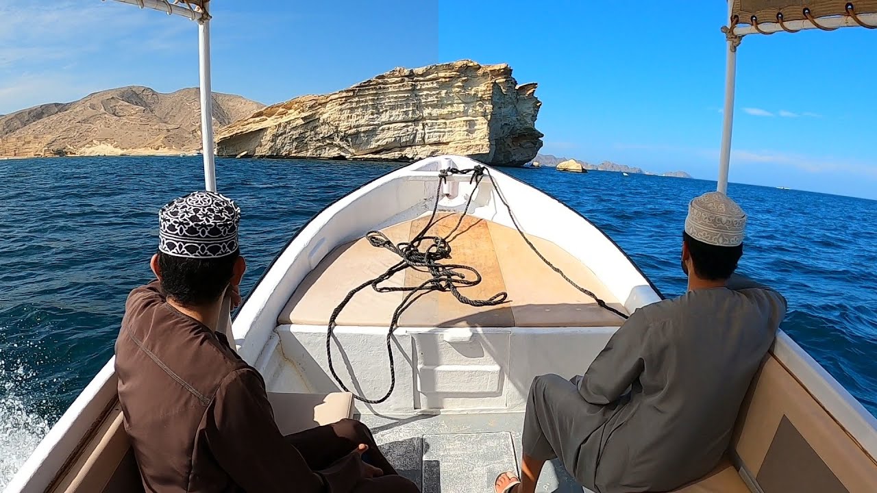 رحلة بحرية قنتب بولاية مسقط