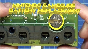 Nintendo Game Cube Clock Battery Replacement