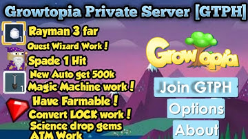 [NEW] Growtopia Private Server || GTPH🇵🇭 || v3.42 || PC Android ios || 2020