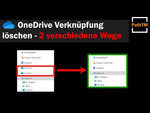 Video: Löscht das Aufheben der Verknüpfung von OneDrive Dateien?