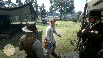 RDR2 - What Happens If You Bring Jamie Gillis to The Camp Instead of Train Station