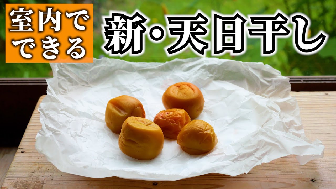 梅の天日干し作業回転板 完全保存版】梅干し屋が行き着いた、低塩分でもカビない梅の天日干し