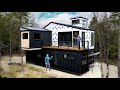 The container home is finally happening unreal rooftop deck build