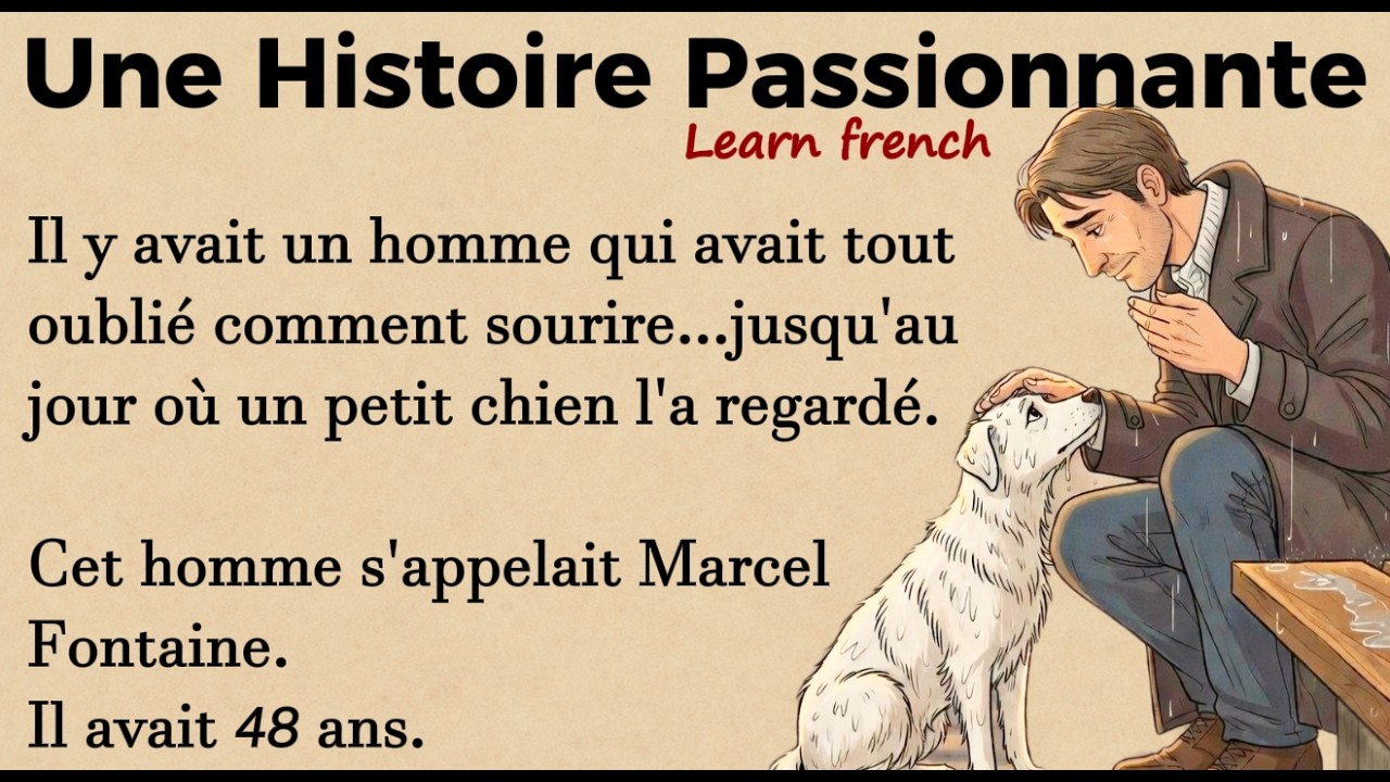 Learn French the Way Your Brain Loves | Calm Story Method (A1 - A2)
