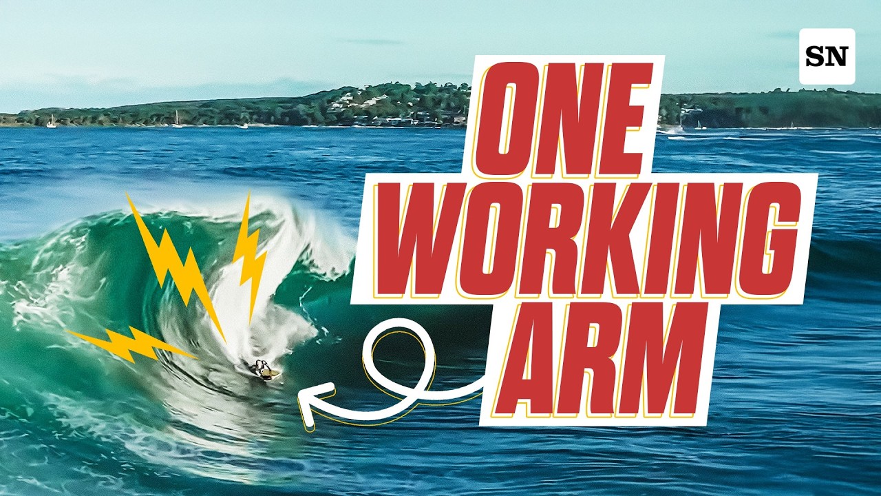 Andrew Lester’s one-armed pursuit of bodyboarding history | Shark Island Challenge