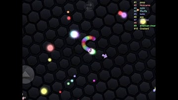 NEW IOS SLITHER.IO GAMEPLAY NEW UPDATE WITH SKINS AND CONTROLS MUST