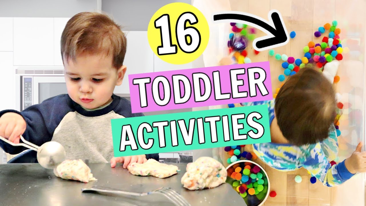 35 Fun Learning Activities for 2 Year Olds, 35 Fun Learning Activities For 2  Year Olds 🙂 Have fun! #kidsactivities #sensoryplay #FunWithLearning  #toddler #toddleractivities #moms #momlife