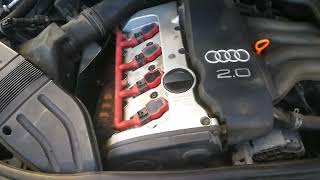 19.02.2022 - Audi A4 B6 sedan 2,0 2.0 benzyna ALT 2002 - Czy to normalne? "Dźwięk" ©