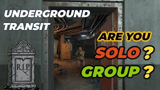 Rust Underground Transit | Solo vs Group Experience
