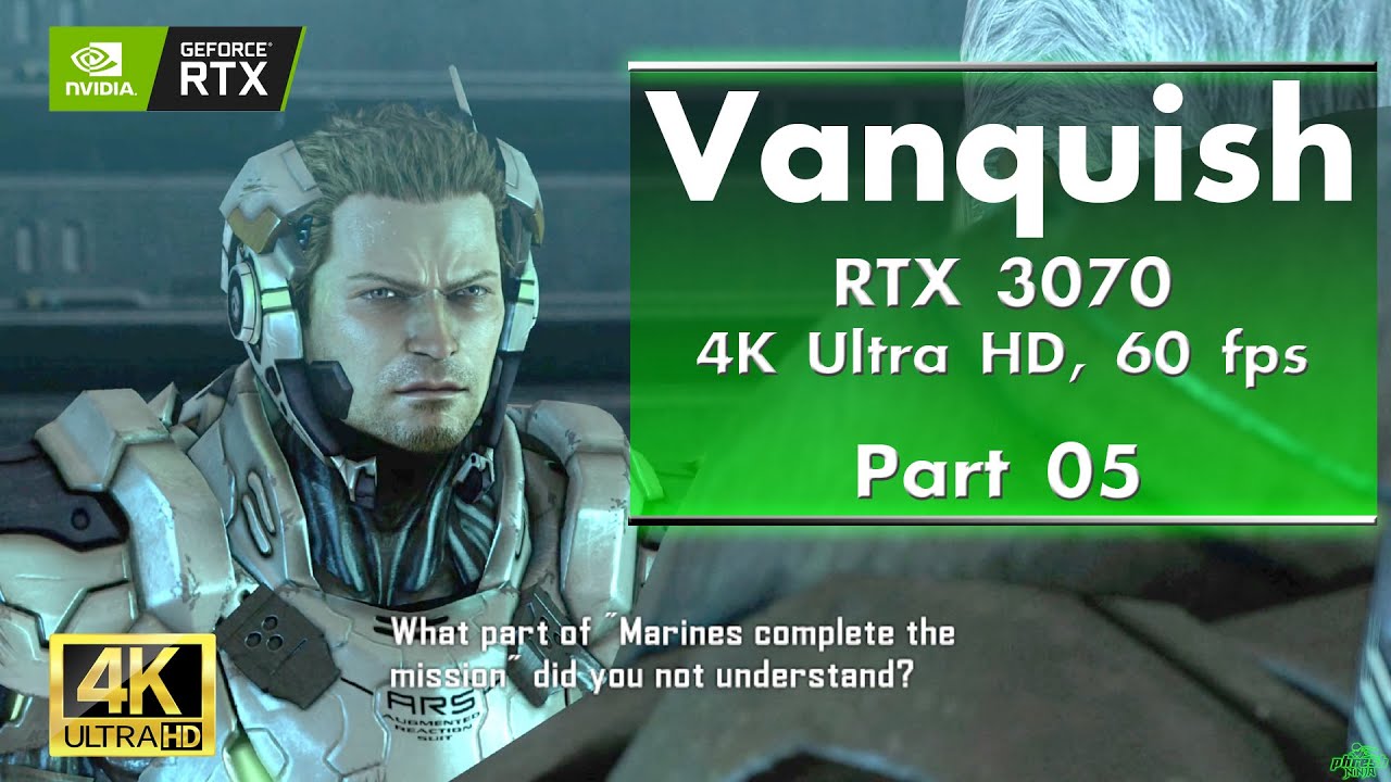 Vanquish in 2021 part 05 - RTX 3070, Max Settings, 4K, 60 fps