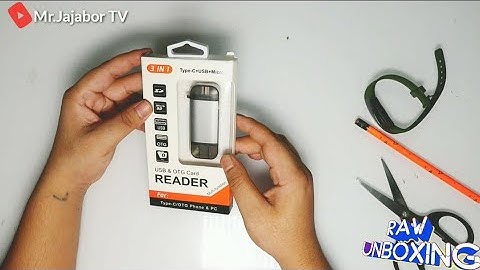 Multifunction USB & OTG card Reader |  #RawUnboxing