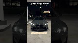 Beautiful Bmw M3 evolution vlog | 33rd vlog out of 100 vlogs | 100 Day challenge #bmw #shorts