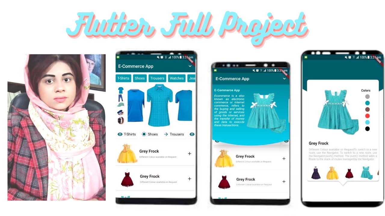 flutter ecommerce app | flutter shopping app - YouTube
