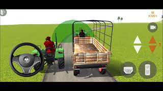 Indian vehicle simulator 3D. Indian tractor driving 3D
