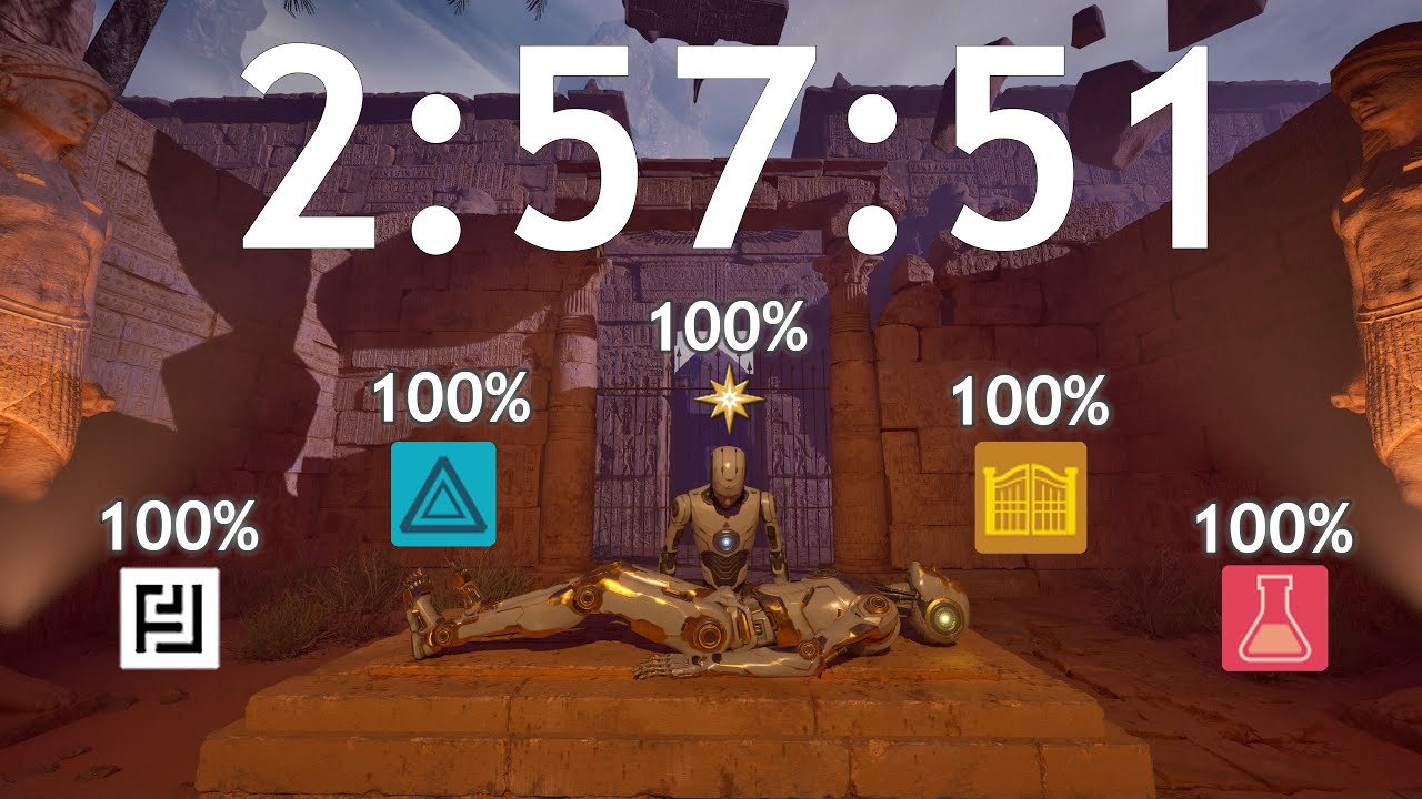 The Talos Principle II 100% Speedrun No BS in 